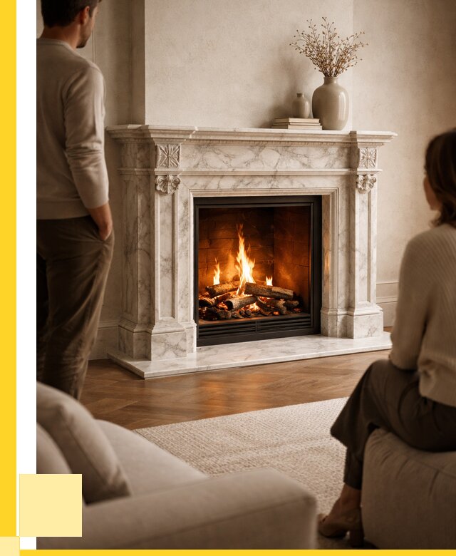 Мраморные камины под ключ в Вичуге от 253975 р. | ЭриданВчг