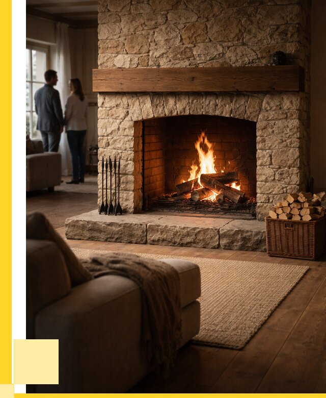 Открытые камины под ключ в Вичуге от 152385 р. ЭриданВчг