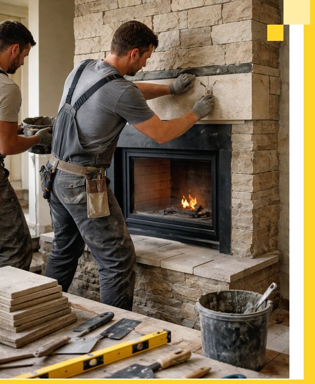 Проектирование и установка открытых каминов в Вичуге