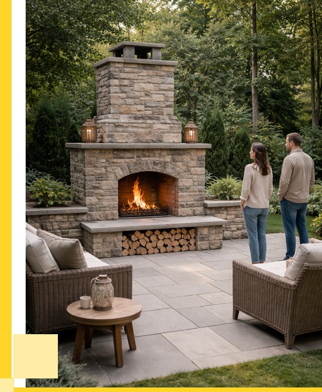 Уличные камины из кирпича в Вичуге от 152385 р. | ЭриданВчг