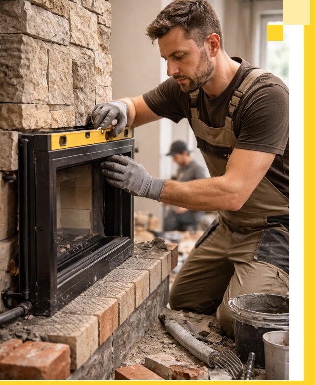 Дровяные камины под ключ в Вичуге: монтаж, обустройство