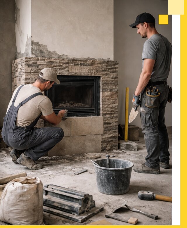 Камины под ключ в Вичуге: проект, изготовление и монтаж