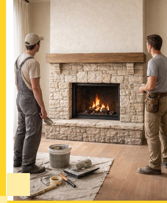 Отделка каминов в Вичуге от 6603 р. под ключ | ЭриданВчг