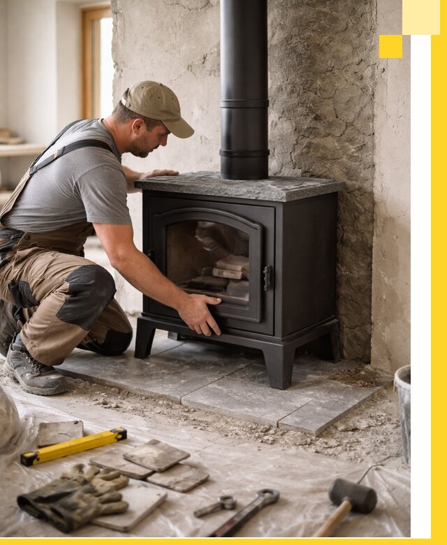 Профессиональный монтаж печей и каминов в Вичуге под ключ