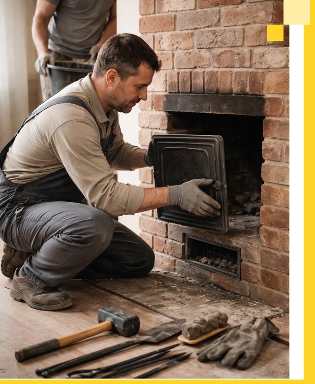 Ремонт печей в Вичуге с гарантией качества и безопасности