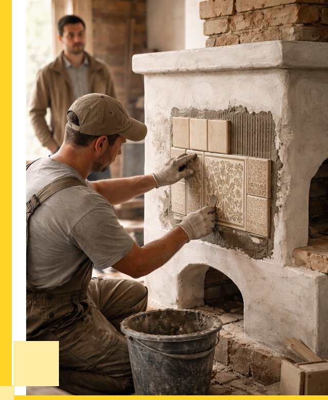 Отделка печей и банных печей в Вичуге от 35557 р. | ЭриданВчг