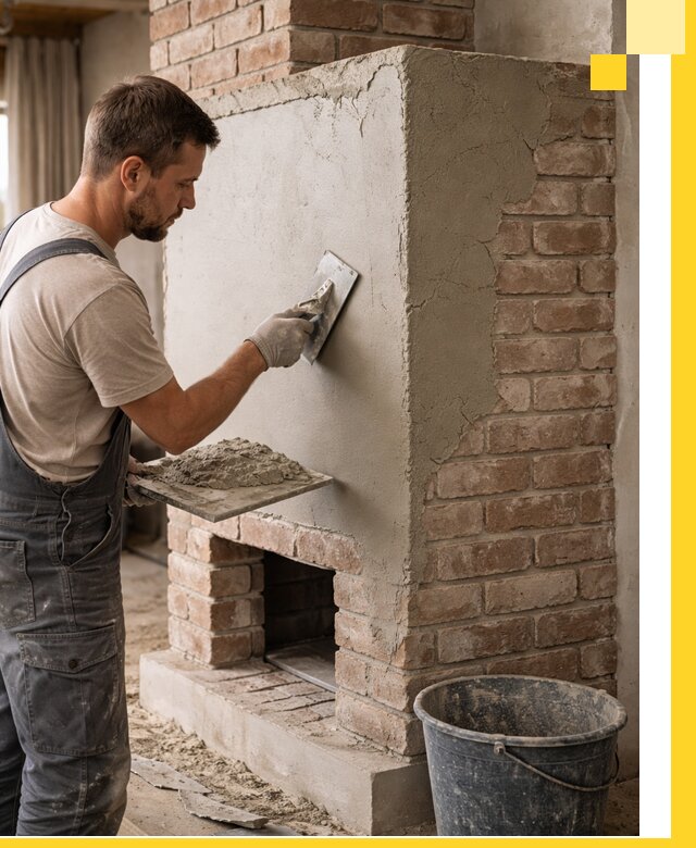 Отделка печей и облицовка каминов в Вичуге под ключ