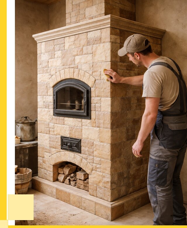 Облицовка печей в Вичуге от 4572 р. под ключ | ЭриданВчг