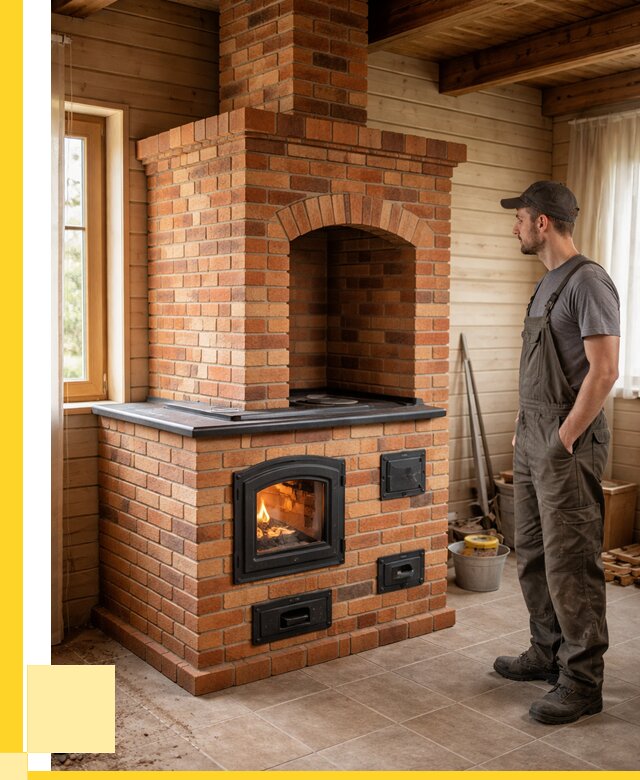 Кирпичные печи в Вичуге: купить от 152385 р. | ЭриданВчг