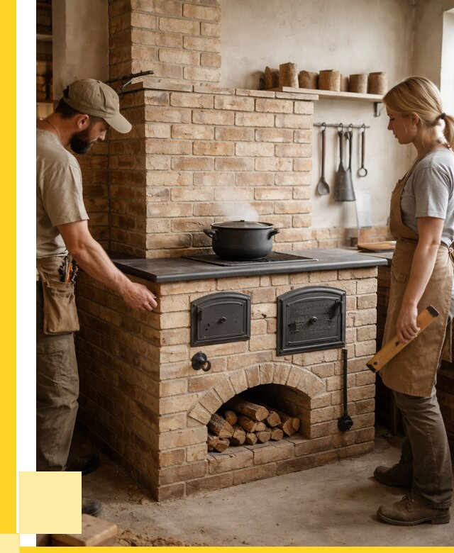 Варочно отопительные печи в Вичуге от 91431 р. | ЭриданВчг