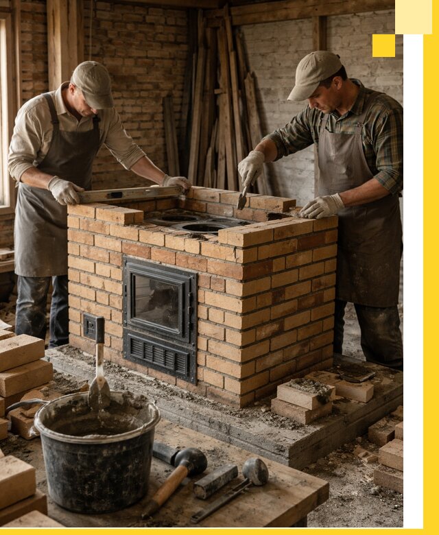 Изготовление и установка варочных печей под ключ в Вичуге