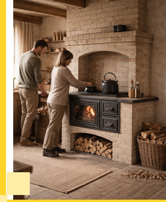 Печи с плитой в Вичуге от 45716 р. | ЭриданВчг — кирпичная печь