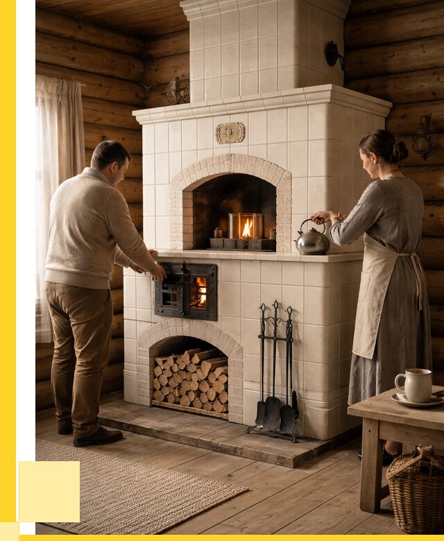 Русские печи в Вичуге: установка от 152385 р. ЭриданВчг