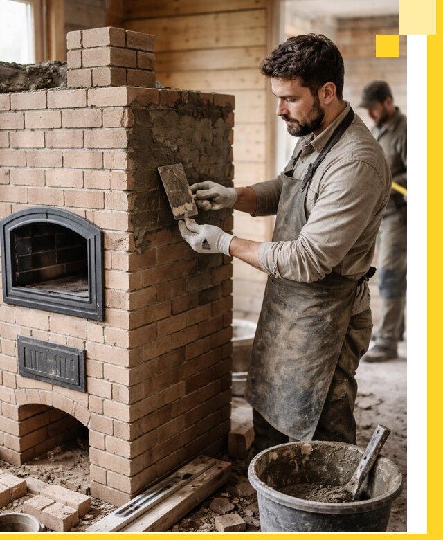 Изготовление и установка печей-шведок под ключ в Вичуге