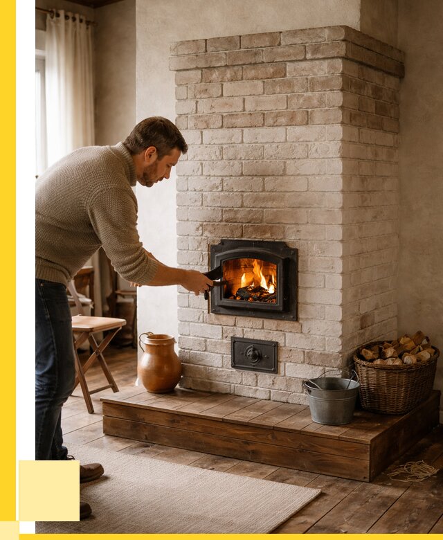 Печь голландка из кирпича в Вичуге от 86352 р. | ЭриданВчг