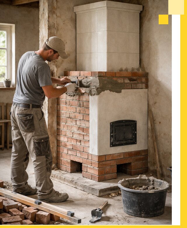 Изготовление и установка печей-голландок под ключ в Вичуге