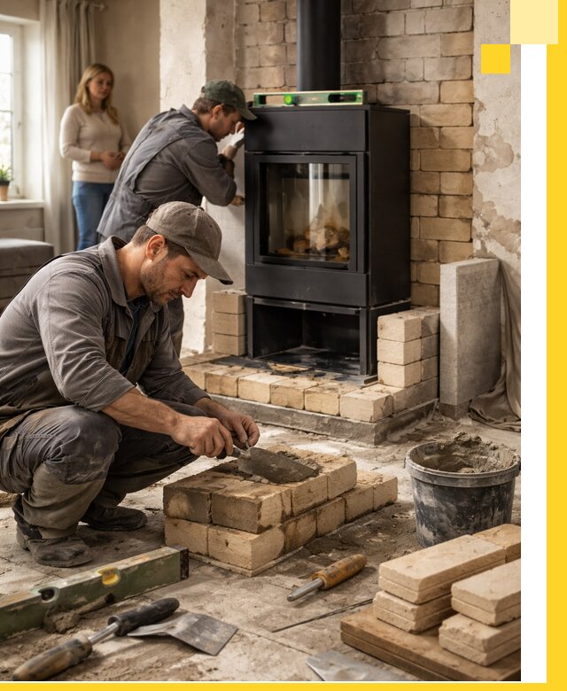 Печи и камины под ключ: проект, установка в Вичуге