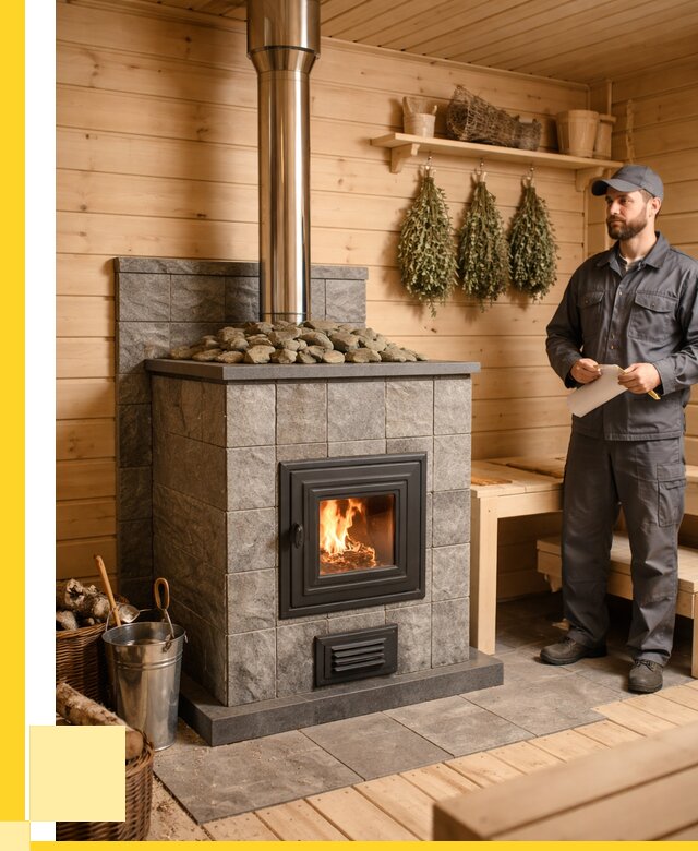 Печи для бани под ключ в Вичуге от 121908 р. | ЭриданВчг