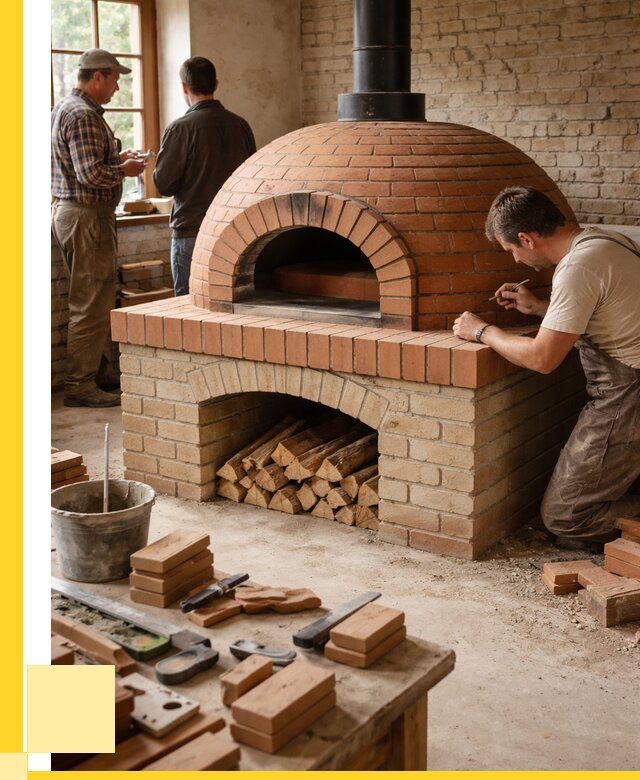 Помпейская печь дровяная для пиццы в Вичуге | ЭриданВчг от 203180 р.