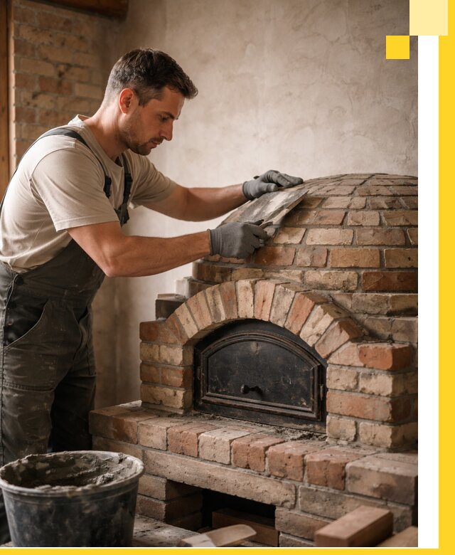 Изготовление и монтаж помпейских печей на заказ в Вичуге