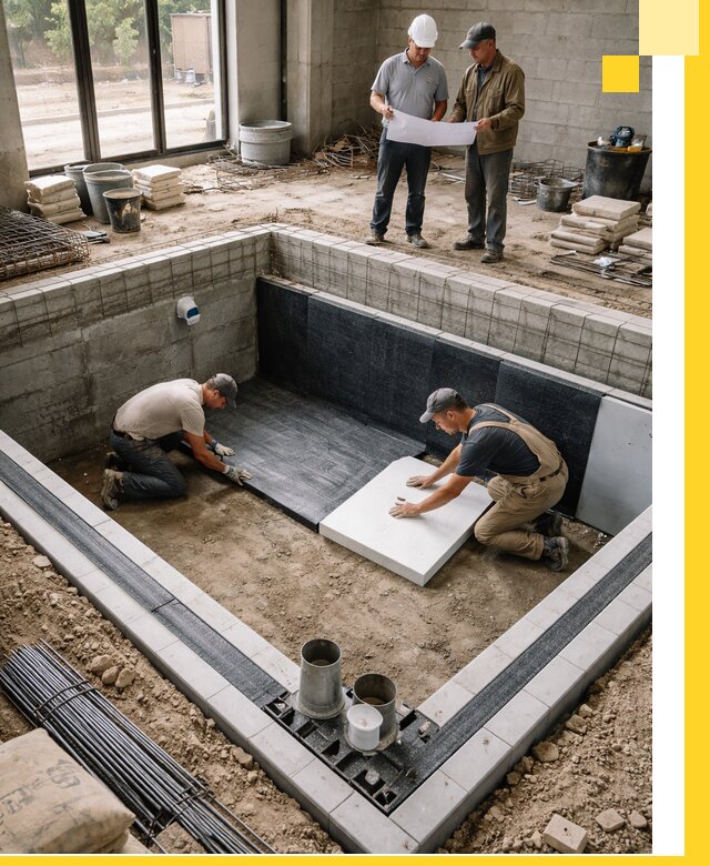 Проекты частных и общественных бассейнов под ключ в Вичуге