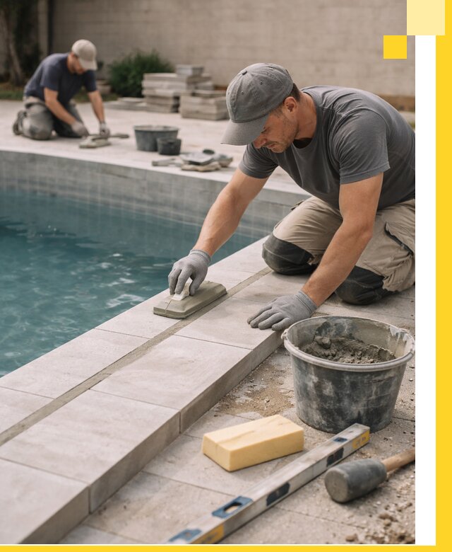 Отделка бассейнов в Вичуге: декоративная отделка и гидроизоляция