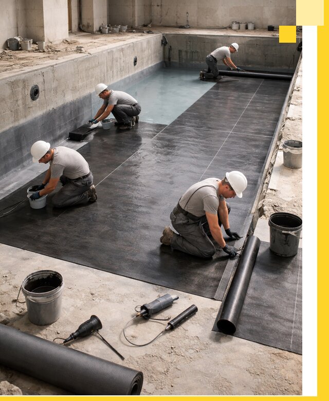 Профессиональная гидроизоляция бассейнов и чаш в Вичуге под ключ