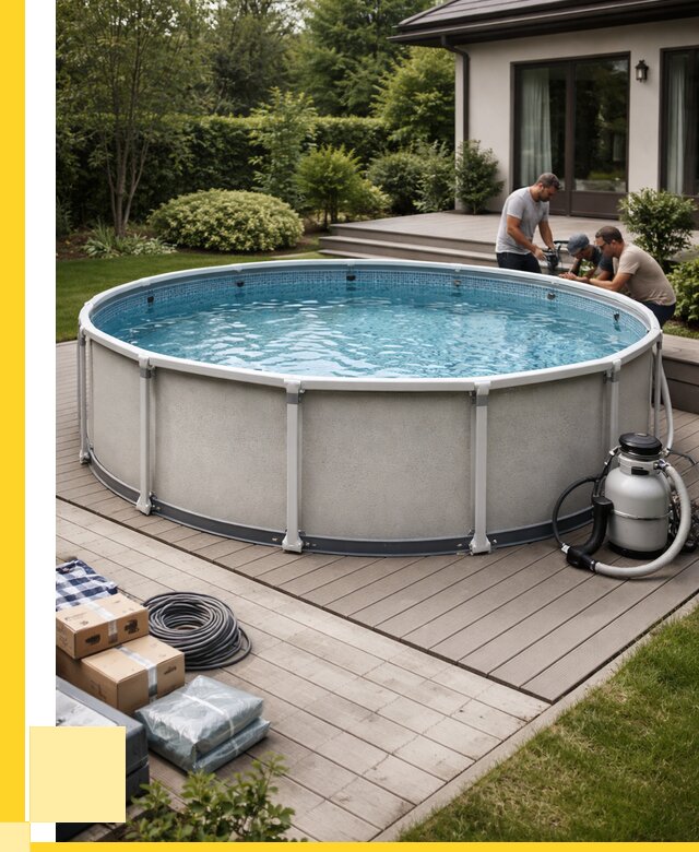 Купить каркасные бассейны в Вичуге от 45716 р. | ЭриданВчг