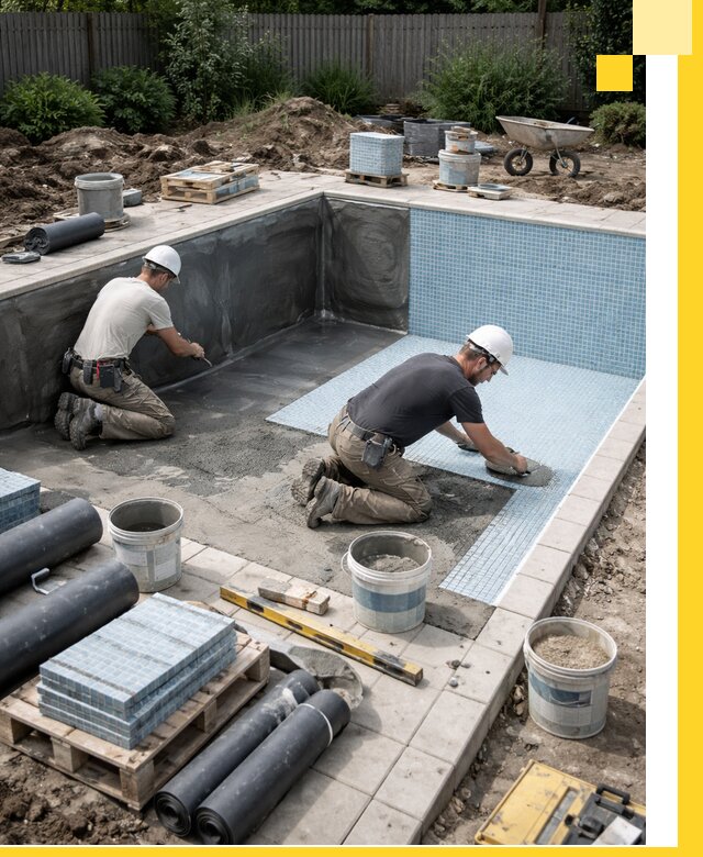 Проектирование и строительство стационарных бассейнов в Вичуге