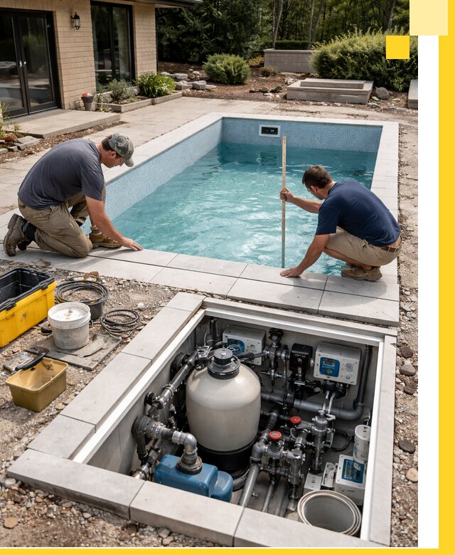 Строительство качественных домашних бассейнов под ключ в Вичуге