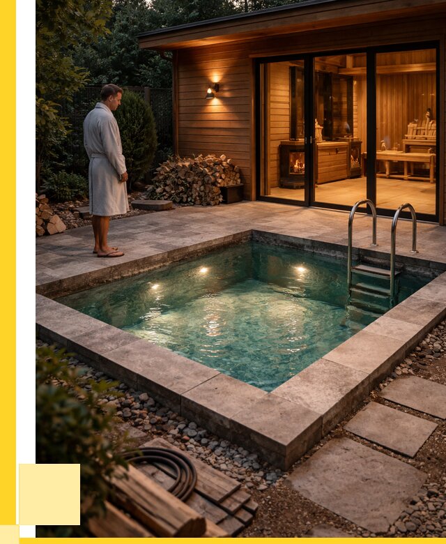 Бани с бассейном под ключ в Вичуге от 96511 р. | ЭриданВчг