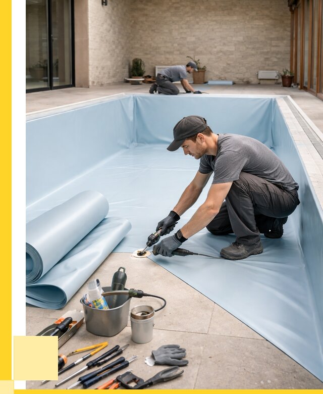 Пленка ПВХ для бассейнов в Вичуге от 2540 р. | ЭриданВчг