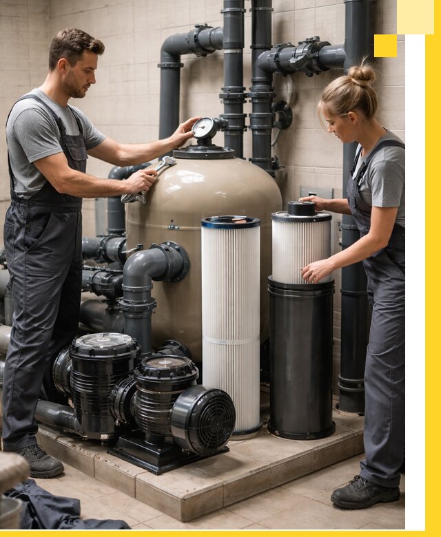 Фильтры и системы фильтрации для бассейнов в Вичуге