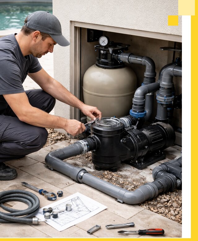 Поставка, монтаж и сервис насосов для бассейнов в Вичуге