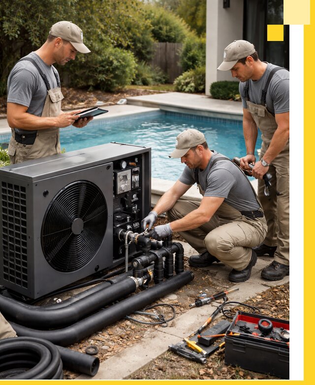 Проектирование и установка тепловых насосов для бассейнов в Вичуге