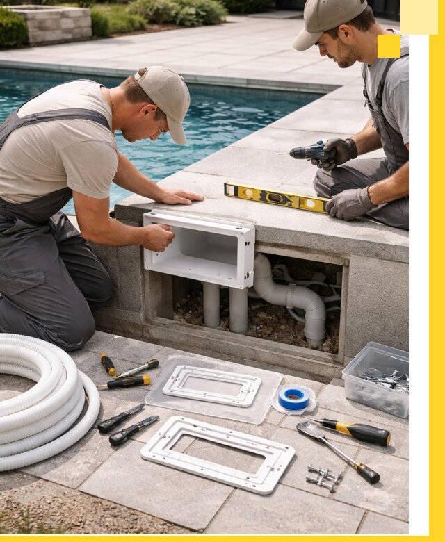 Поставка и установка скиммеров для бассейнов в Вичуге