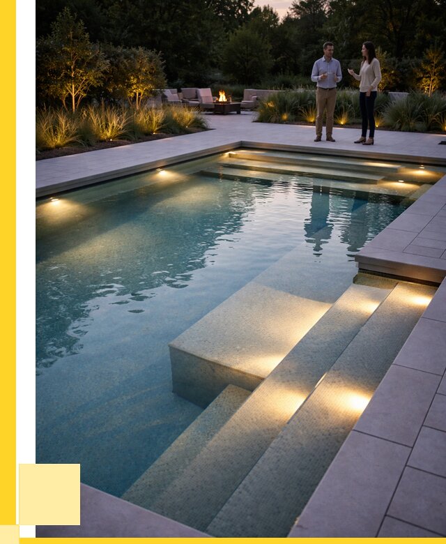 Освещение бассейнов в Вичуге под ключ от 25398 р. | ЭриданВчг