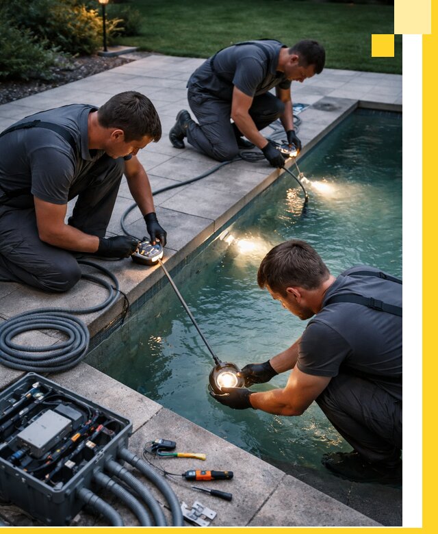 Профессиональное освещение бассейнов в Вичуге: дизайн и монтаж