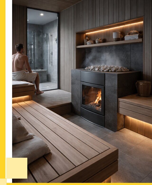 Проект сауны в частном доме в Вичуге от 35557 р. | ЭриданВчг