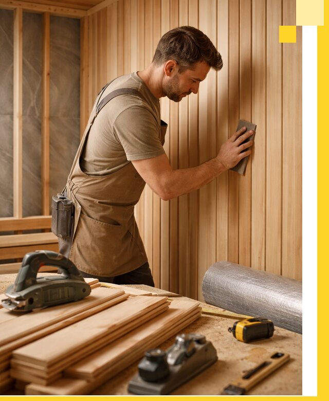 Профессиональная отделка саун и парных под ключ в Вичуге