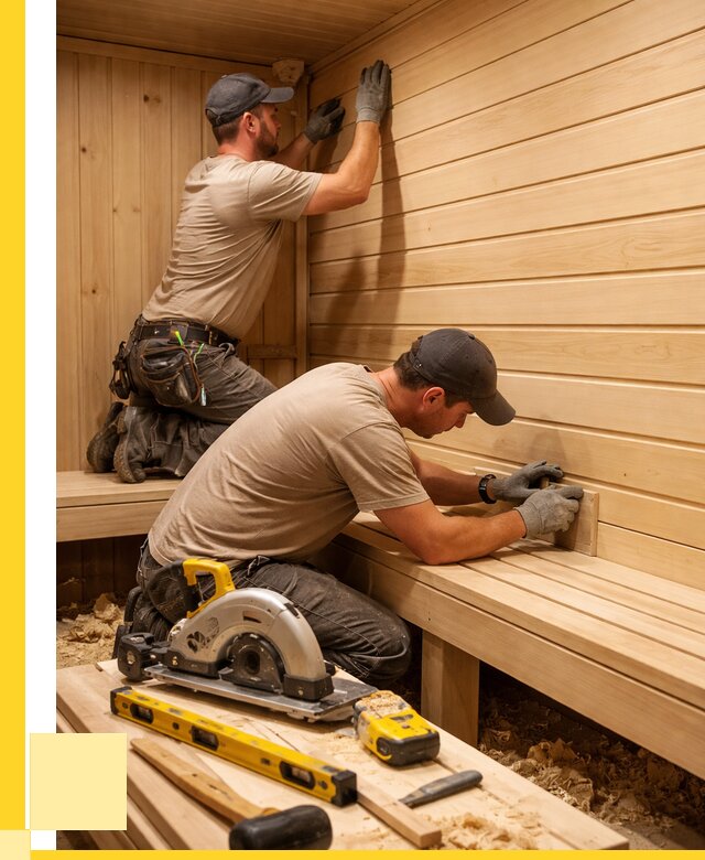 Обшивка саун вагонкой в Вичуге от 2540 р. | ЭриданВчг