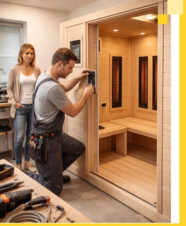 Инфракрасные сауны под ключ в Вичуге продажа и установка