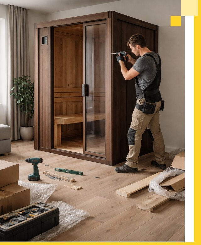 Установка и производство мини саун под ключ в Вичуге