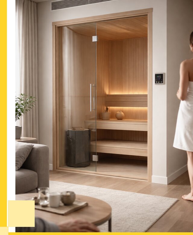 Сауна в квартире под ключ в Вичуге от 121908 р. ЭриданВчг