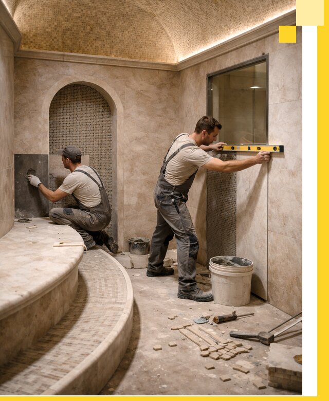 Проектирование и строительство саун с хамамом под ключ в Вичуге