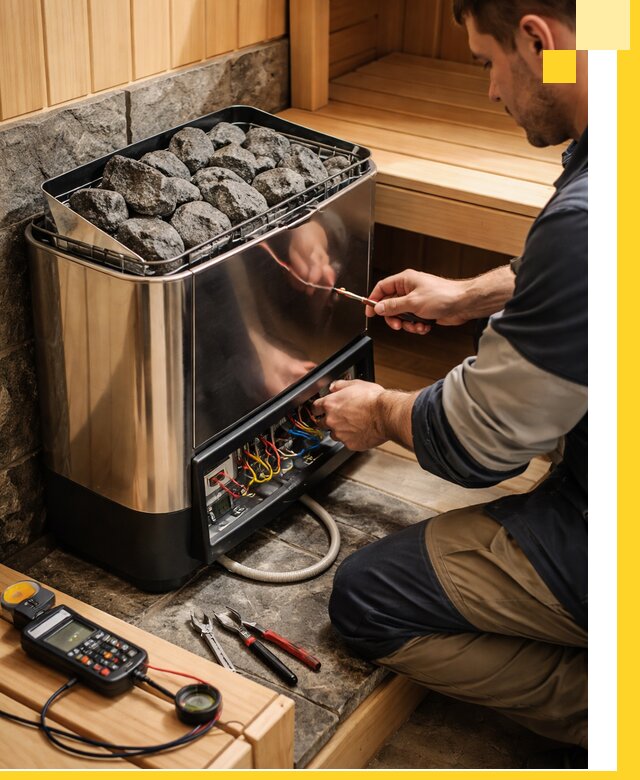 Продажа и установка электрокаменок для саун в Вичуге