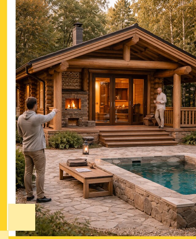 Проекты бань и хамам в Вичуге от 25398 р. | ЭриданВчг