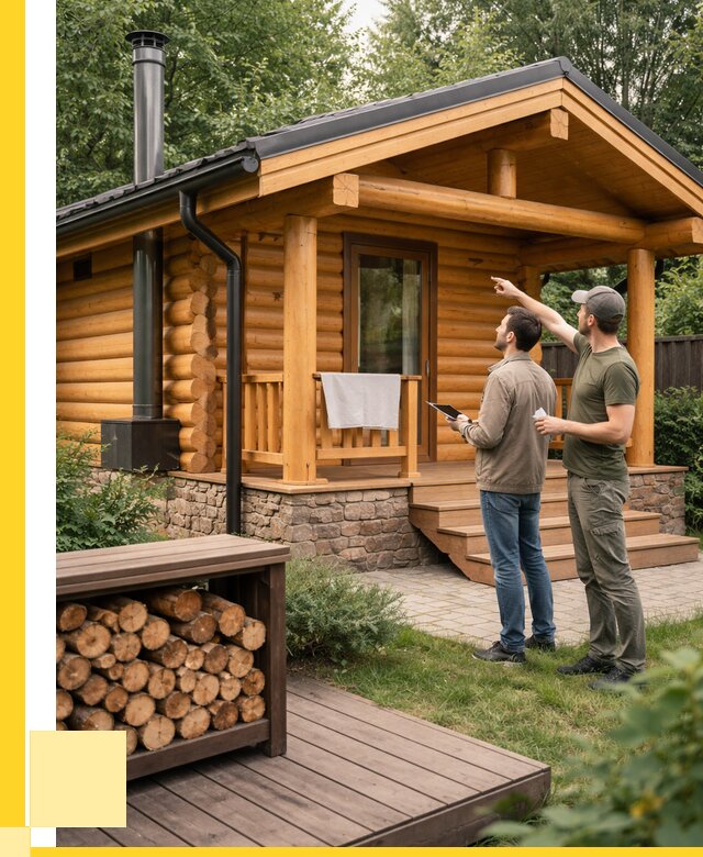 Бани для дачи под ключ в Вичуге от 253975 р. | ЭриданВчг