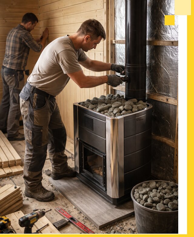 Проектирование и строительство парилок для бани в Вичуге под ключ