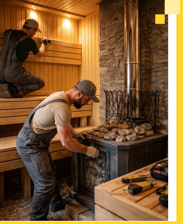 Комплексный дизайн бань, саун и зон отдыха в Вичуге